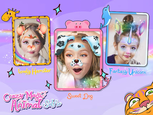 اسکرین شات 5 بازی Crazy Animal Selfie Filters