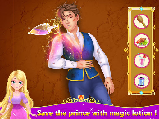 اسکرین شات 4 بازی Long Hair Princess 3: Sleep Spell Rescue