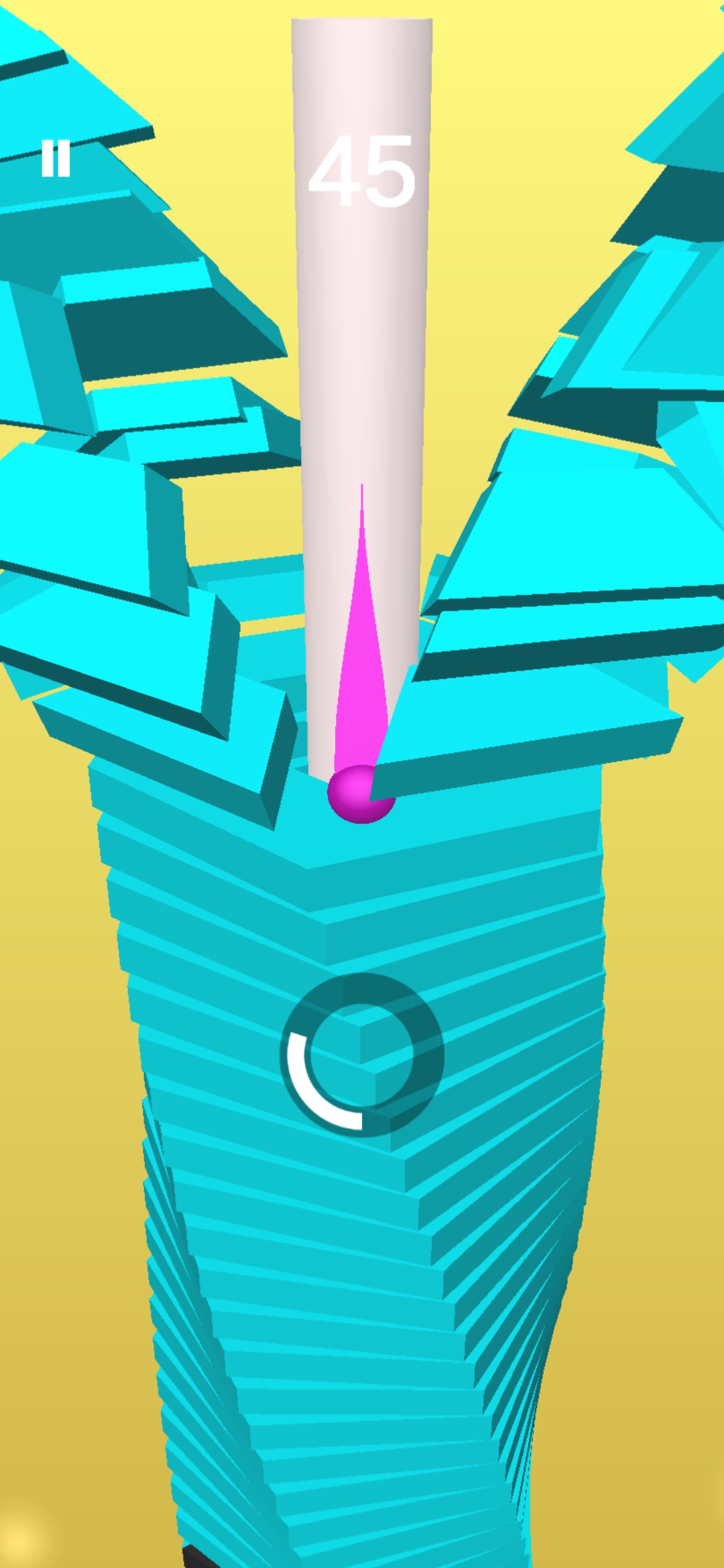 اسکرین شات 1 بازی Dancing Stack