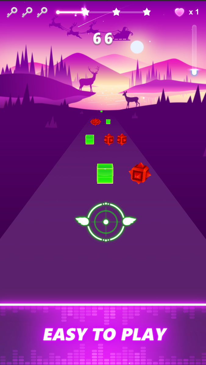 اسکرین شات 2 بازی Beat Shoot 3D:EDM Music Game