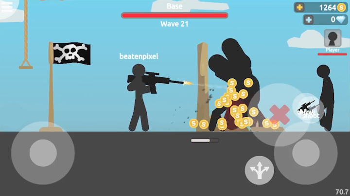 اسکرین شات 1 بازی Stickman Attack