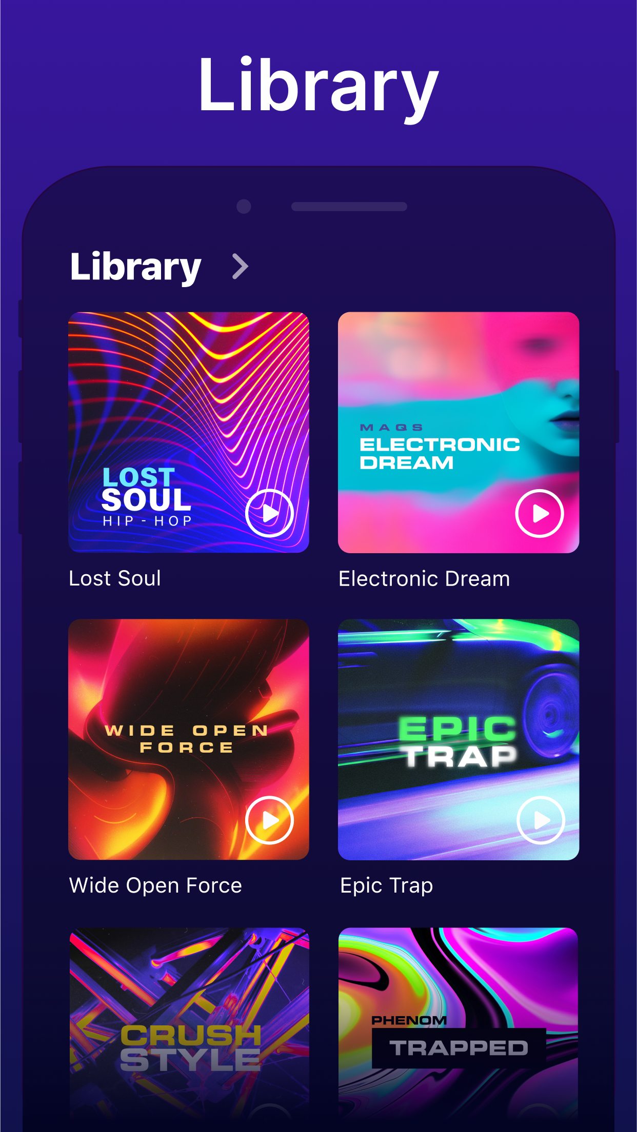 اسکرین شات 5 برنامه Go Beat - Music & Beat Maker