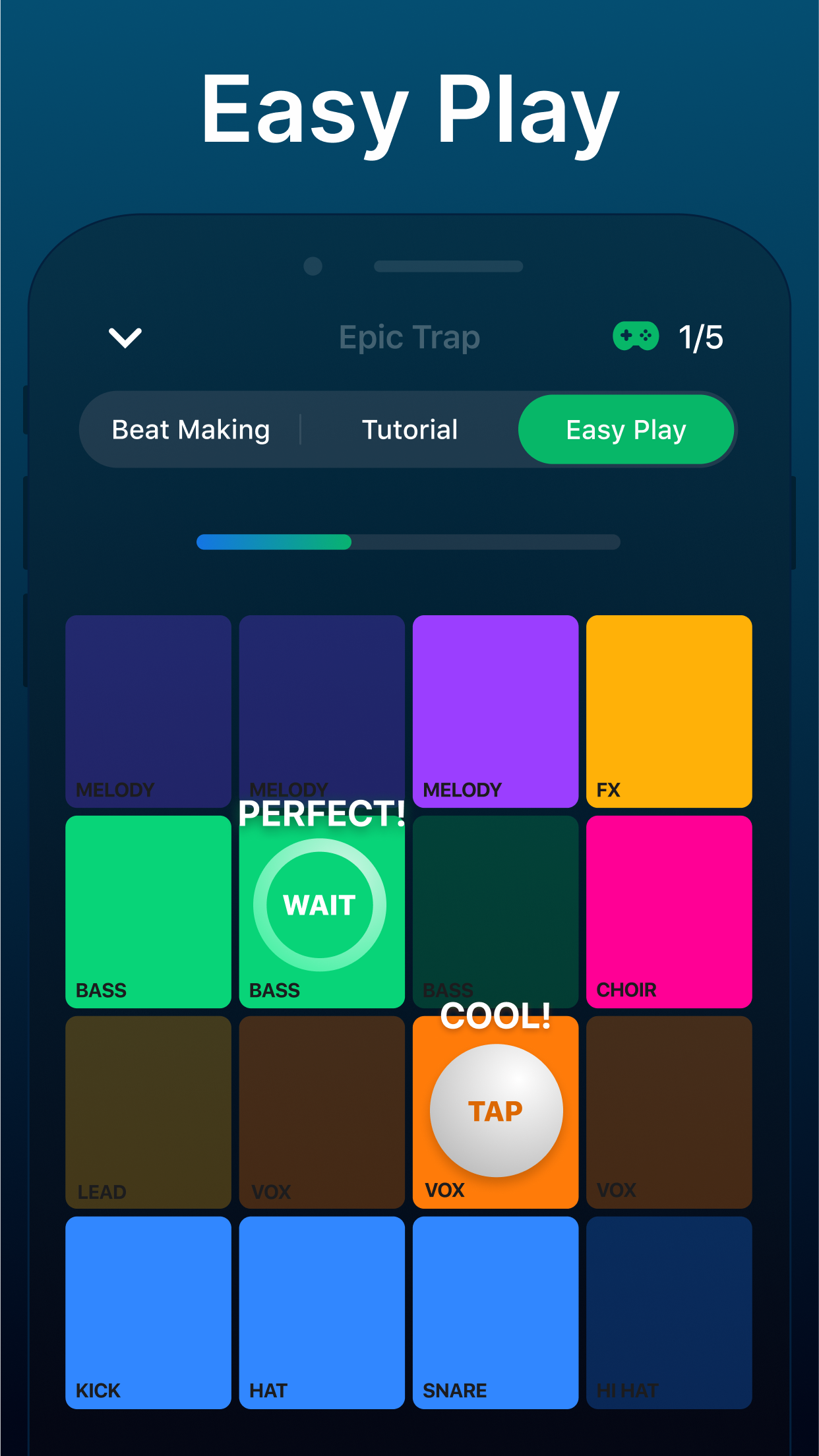 اسکرین شات 4 برنامه Go Beat - Music & Beat Maker