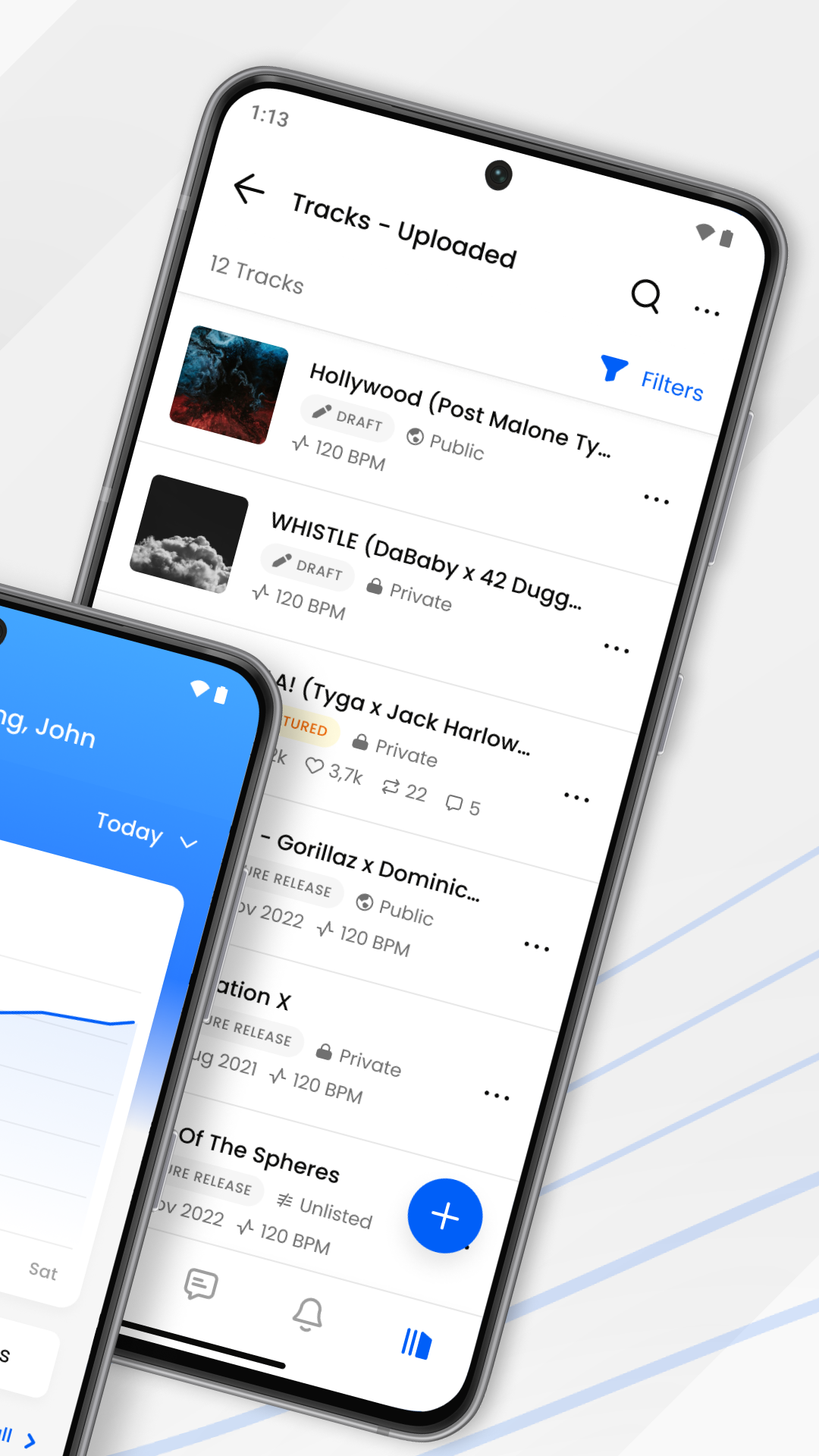 اسکرین شات 2 برنامه BeatStars Studio: My Media