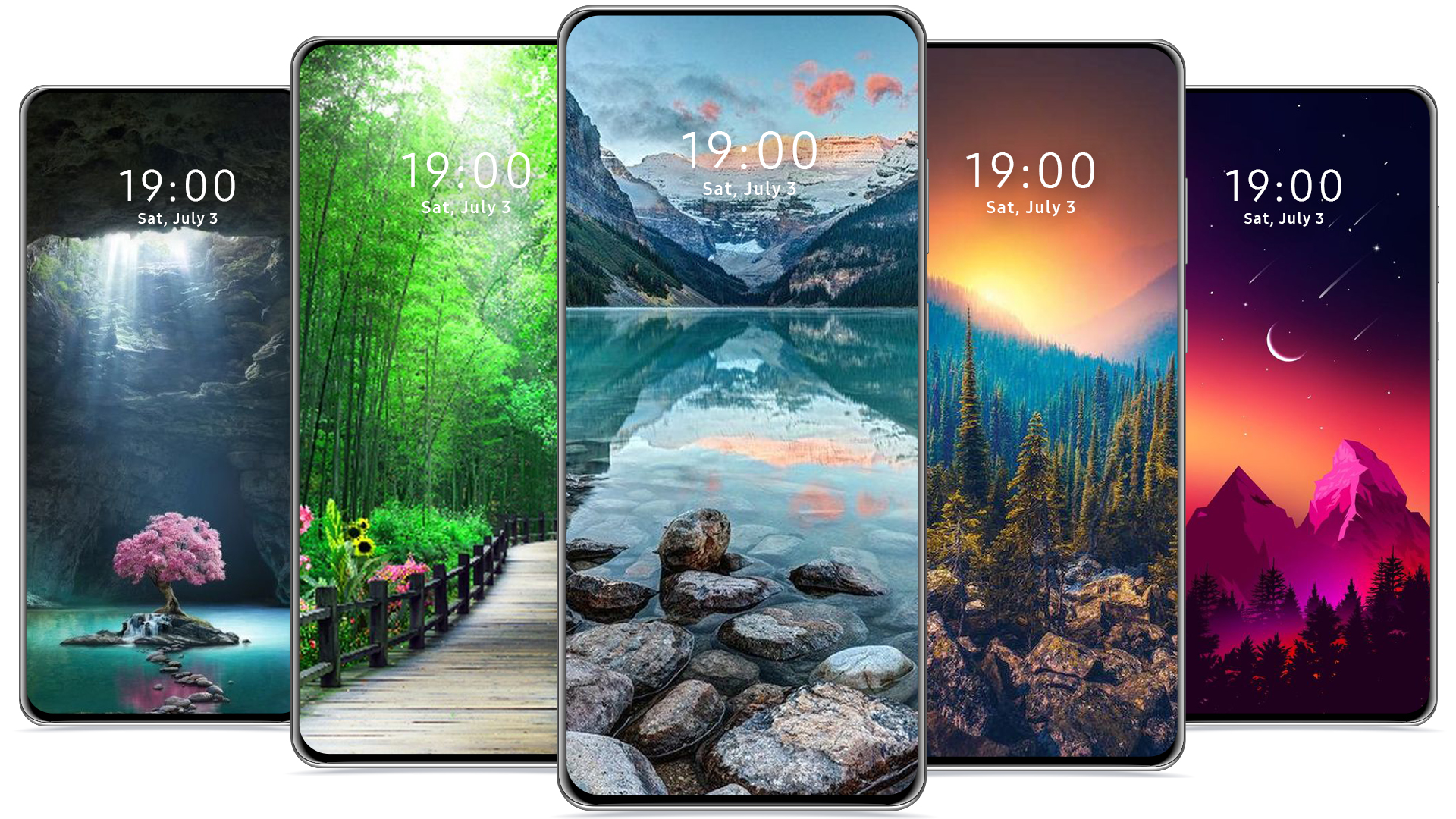 اسکرین شات 1 برنامه Beautiful Nature Wallpaper HD