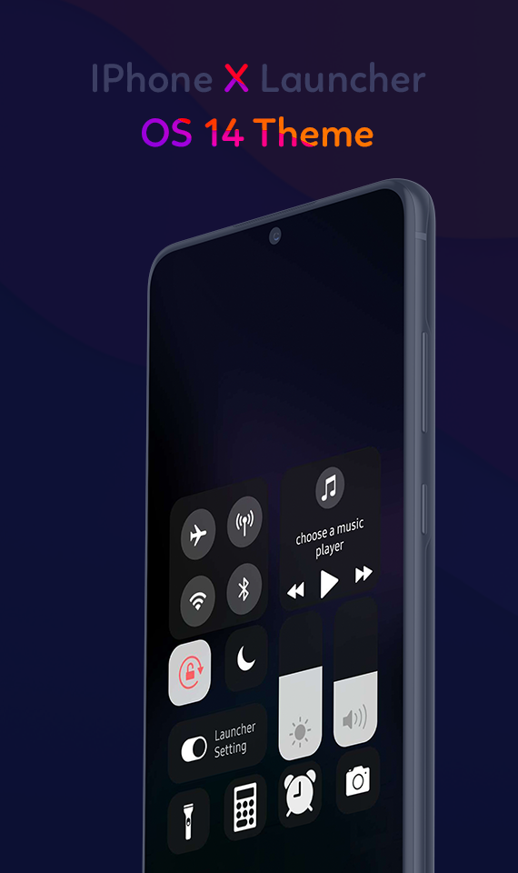 اسکرین شات 1 برنامه iphone 14 launcher