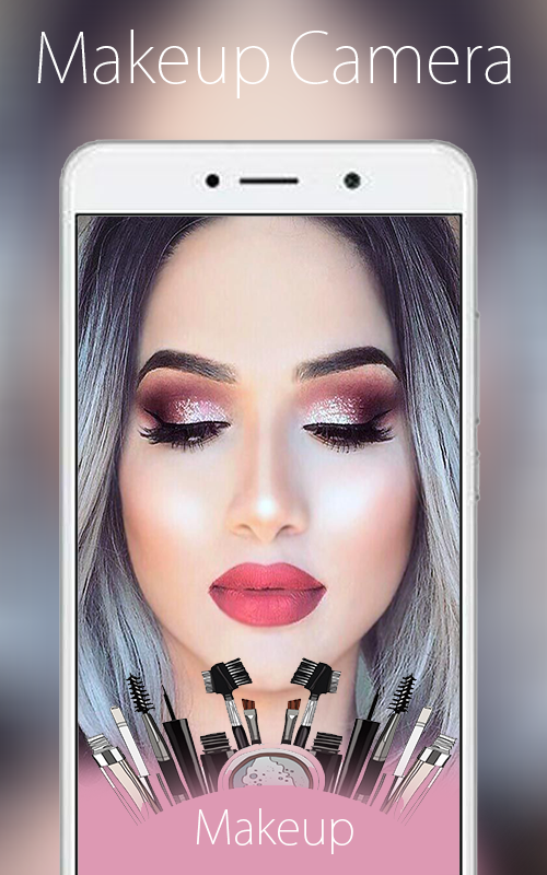 اسکرین شات 1 برنامه Makeup Camera