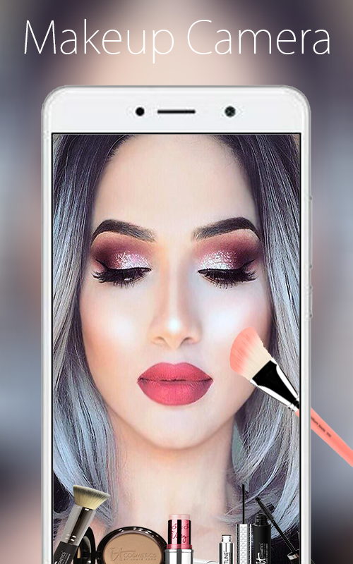 اسکرین شات 3 برنامه Makeup Camera