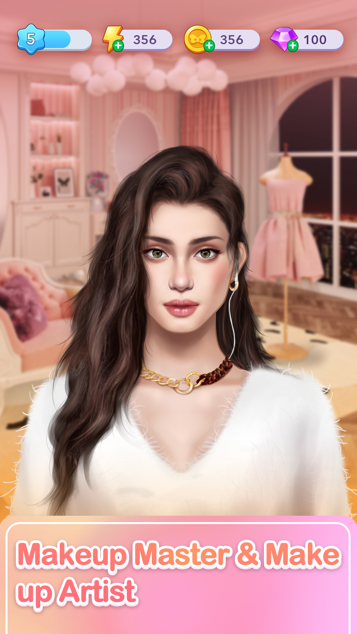 اسکرین شات 5 بازی Beauty Salon: Makeup Artist