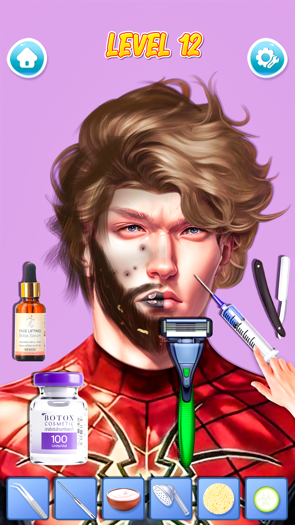 اسکرین شات 5 بازی ASMR Doctor Games Makeup Salon
