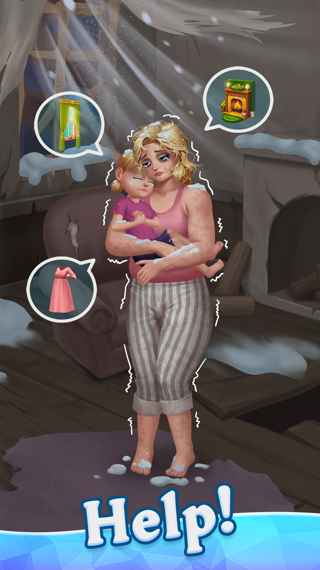 اسکرین شات 1 بازی Beauty Tiles: Story & Makeover