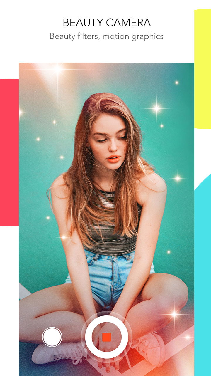 اسکرین شات 1 برنامه Beauty plus - Plus camera