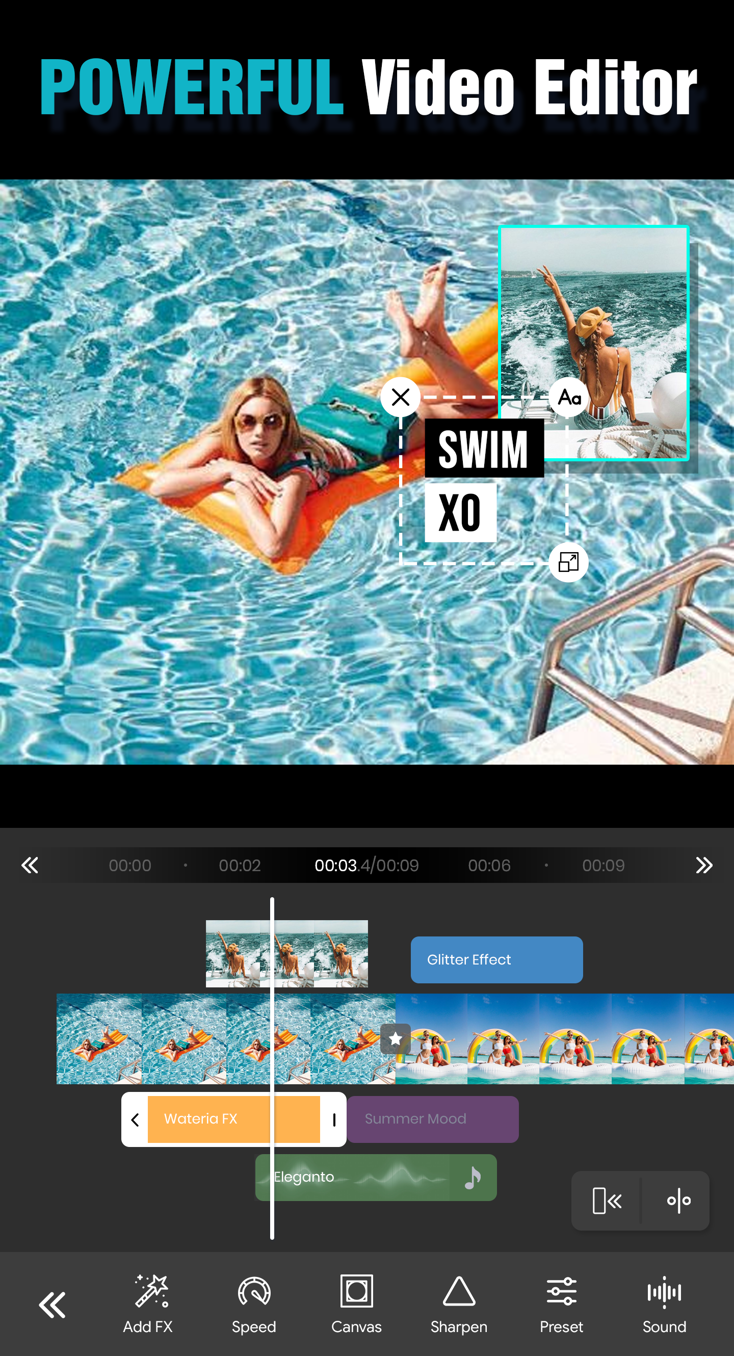 اسکرین شات 1 برنامه Slideshow Maker, Video Editor