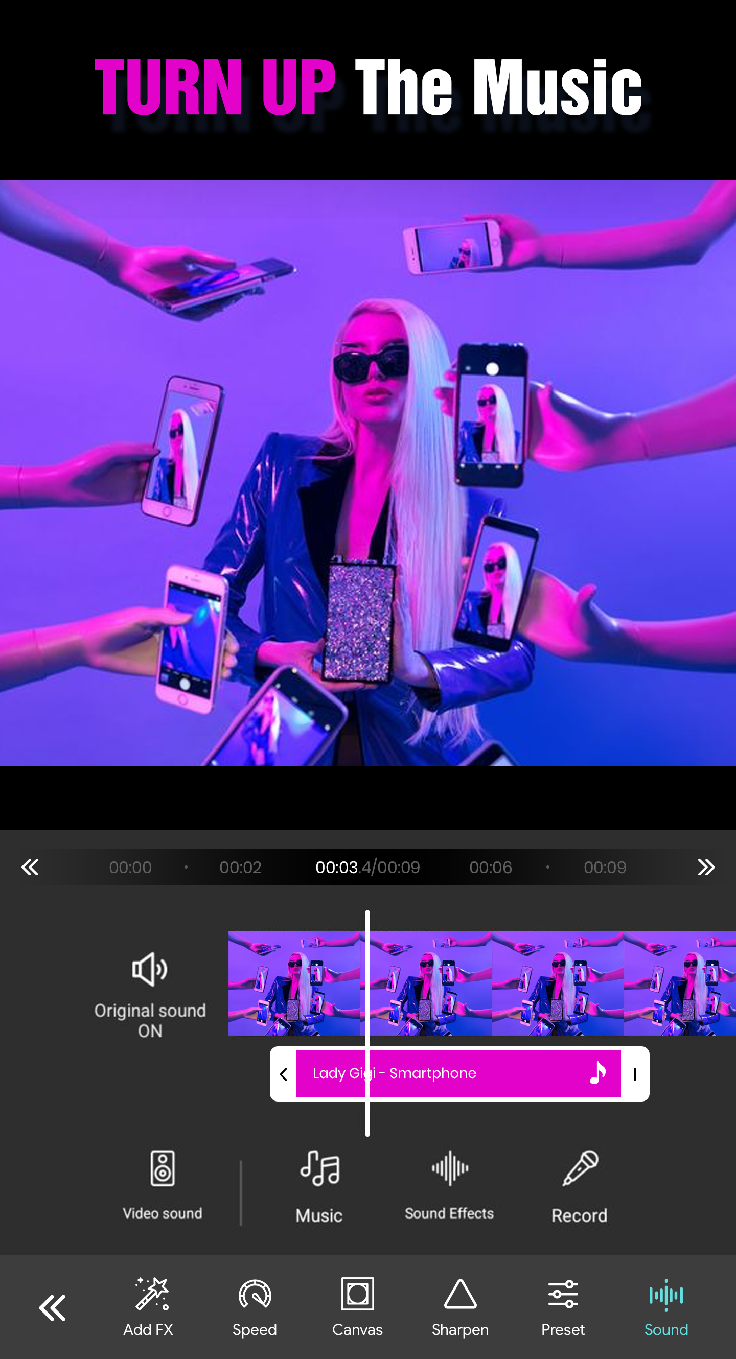 اسکرین شات 4 برنامه Slideshow Maker, Video Editor