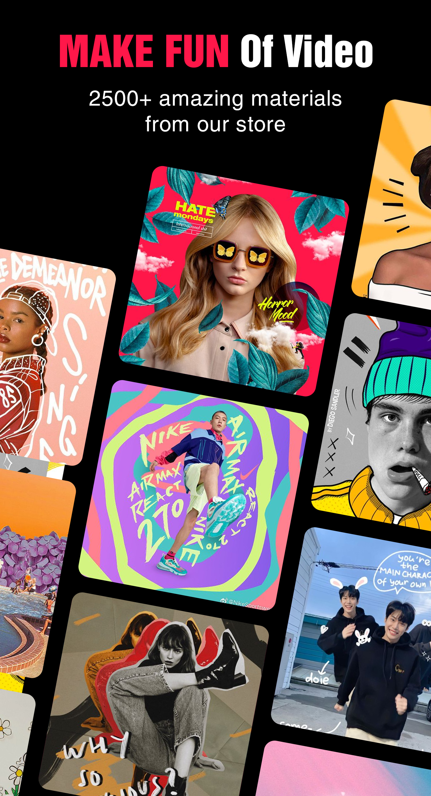 اسکرین شات 2 برنامه Slideshow Maker, Video Editor