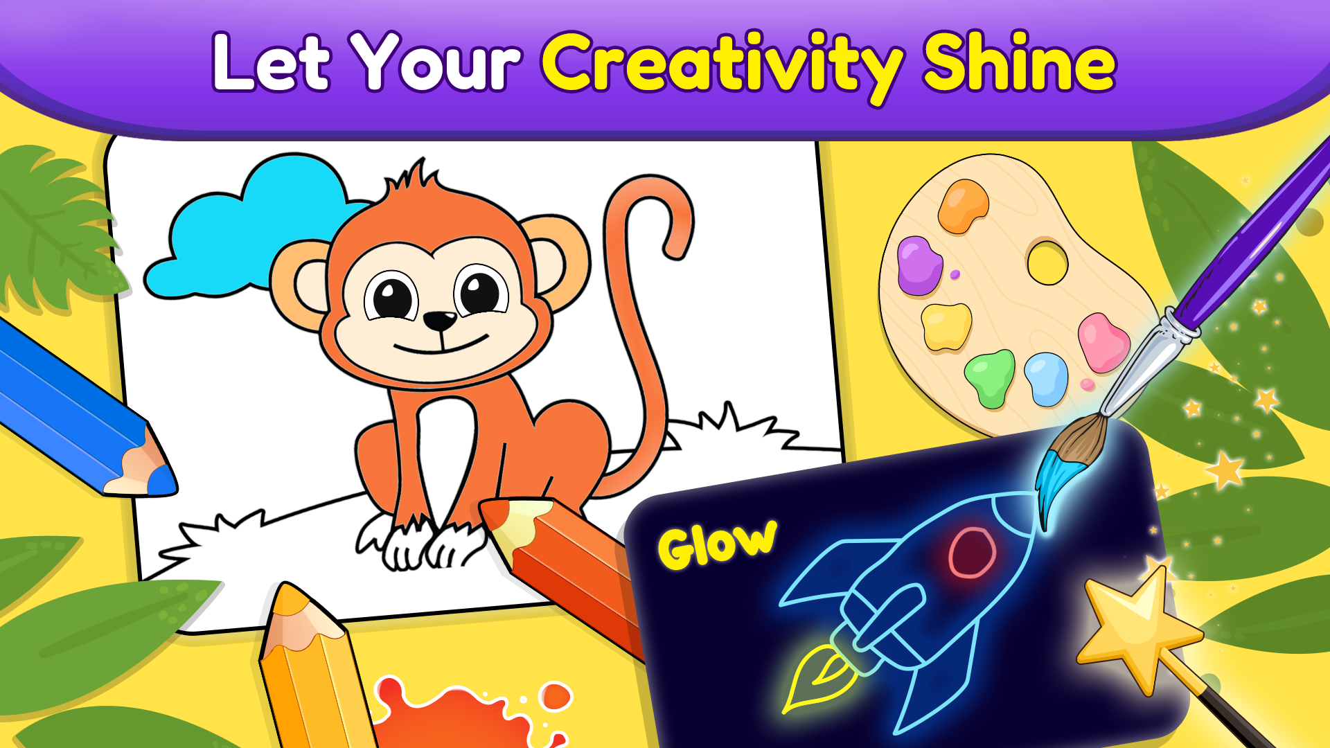 اسکرین شات 8 بازی Coloring games for kids: 2-5 y