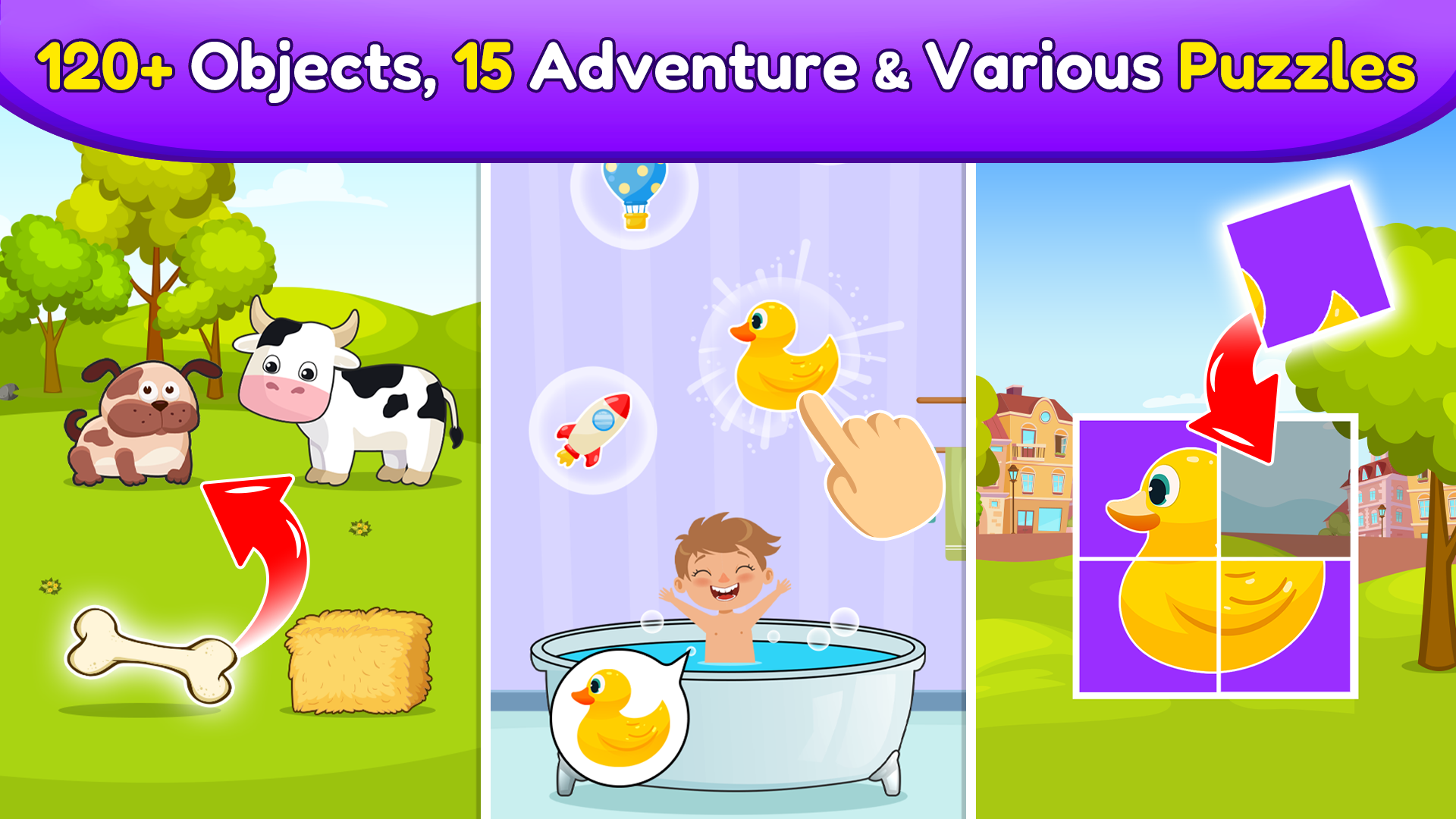 اسکرین شات 5 بازی Baby Games: 2+ kids, toddlers