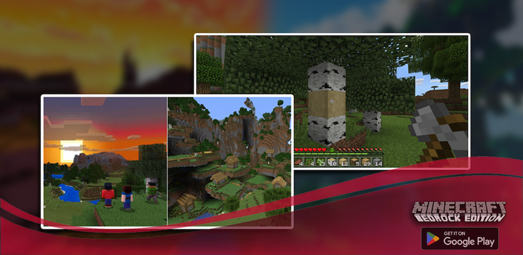 اسکرین شات 1 بازی Minecraft for Bedrock Edition