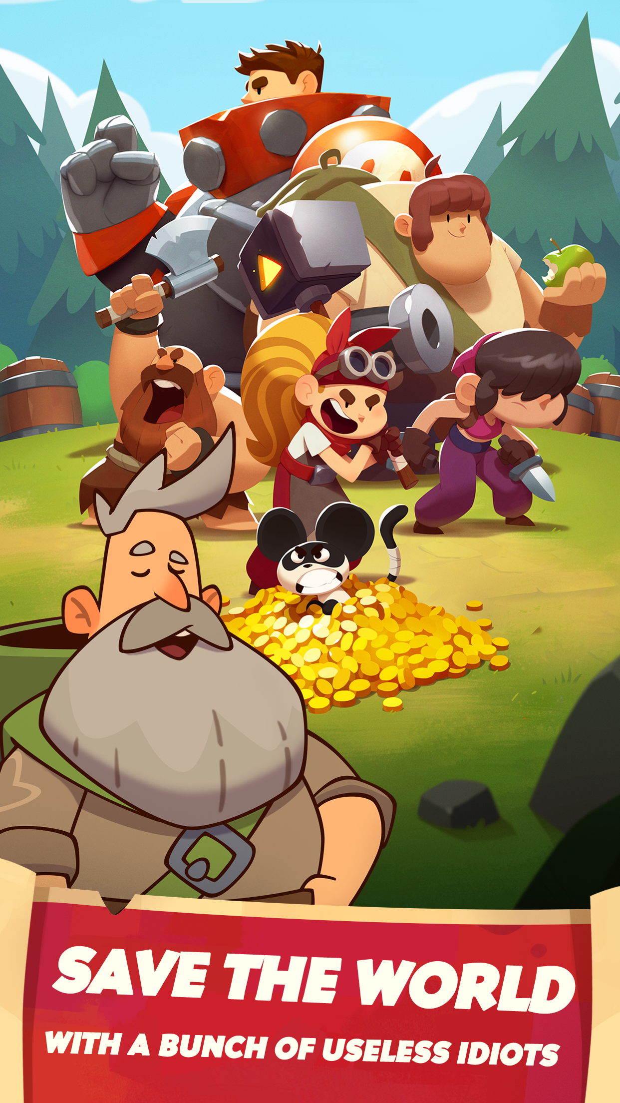 اسکرین شات 2 بازی Almost a Hero — Idle RPG