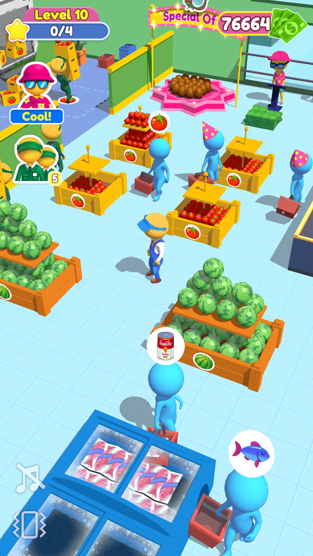 اسکرین شات 3 بازی Supermarket Empire Idle Tycoon