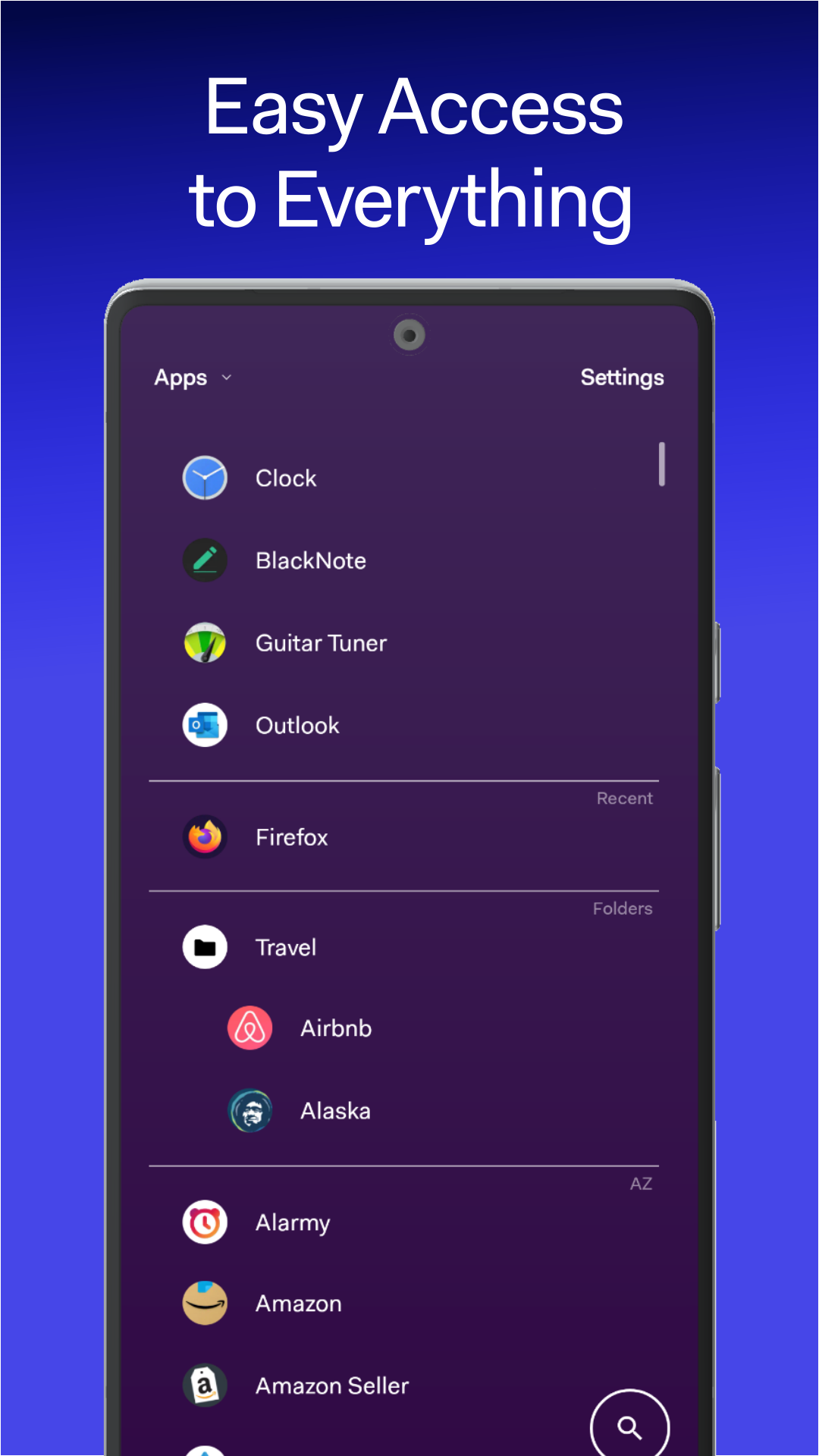 اسکرین شات 3 برنامه Before Launcher | Go Minimal