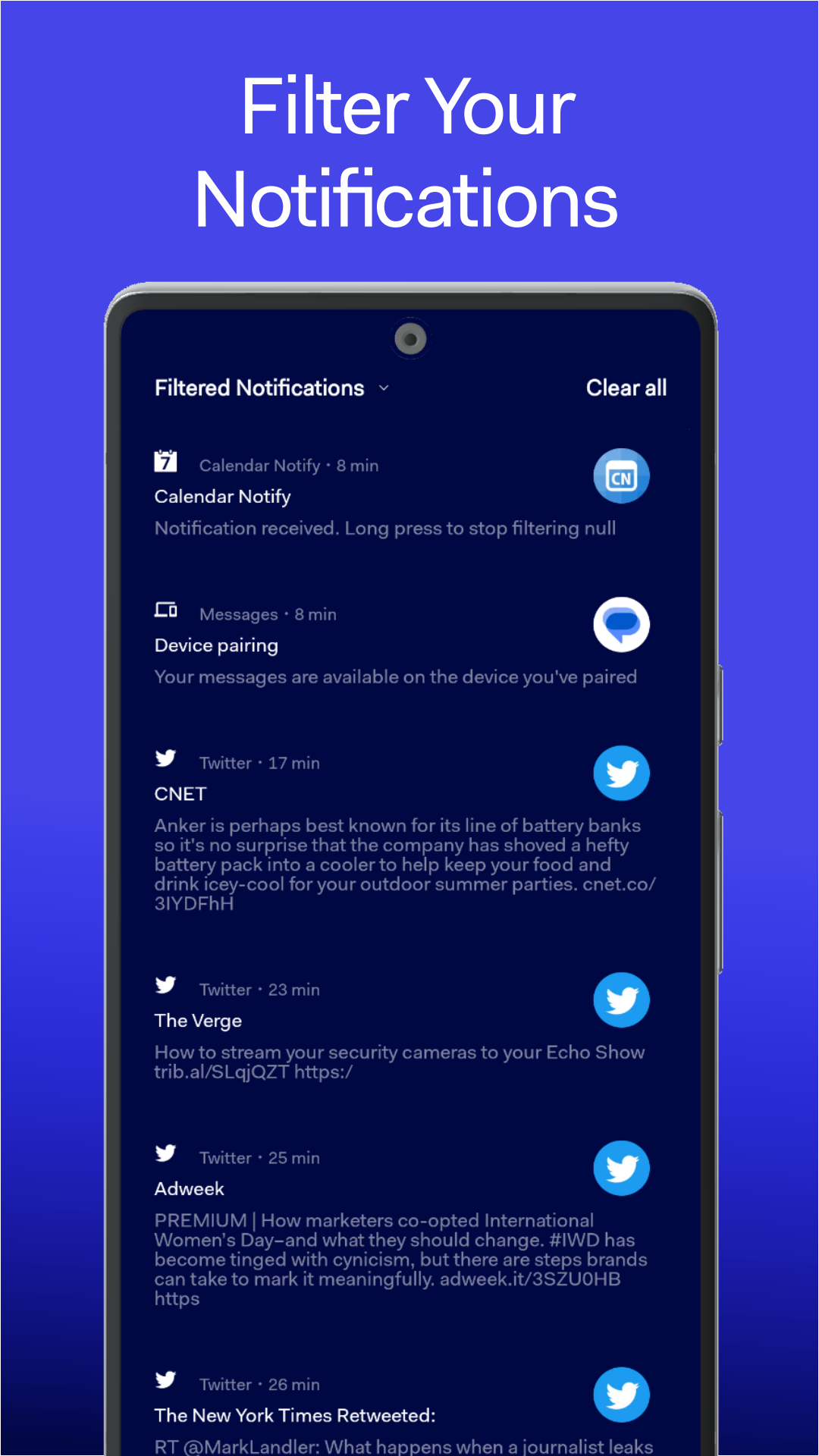اسکرین شات 2 برنامه Before Launcher | Go Minimal