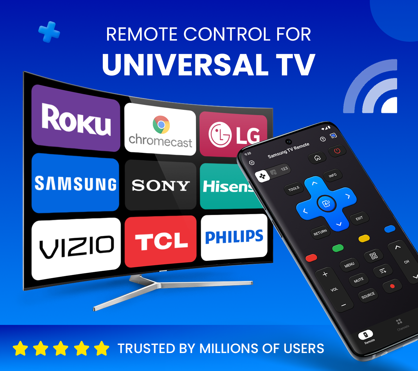 اسکرین شات 1 برنامه Universal TV Remote Control