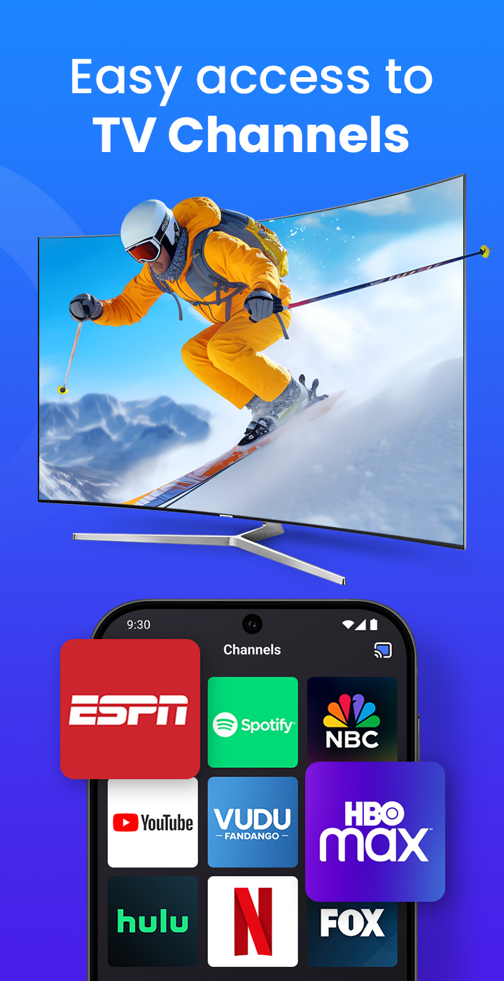 اسکرین شات 3 برنامه Universal TV Remote Control