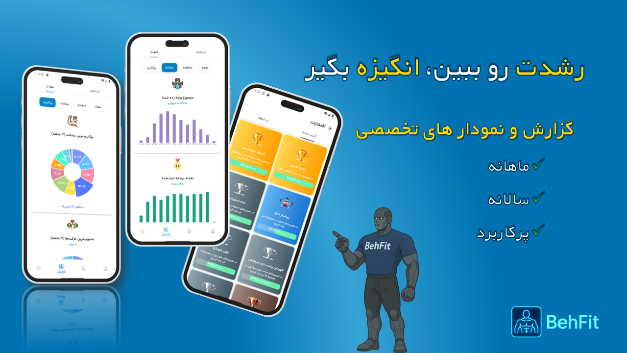 اسکرین شات 4 برنامه به فیت | با بهفیت مربی تو جیبته