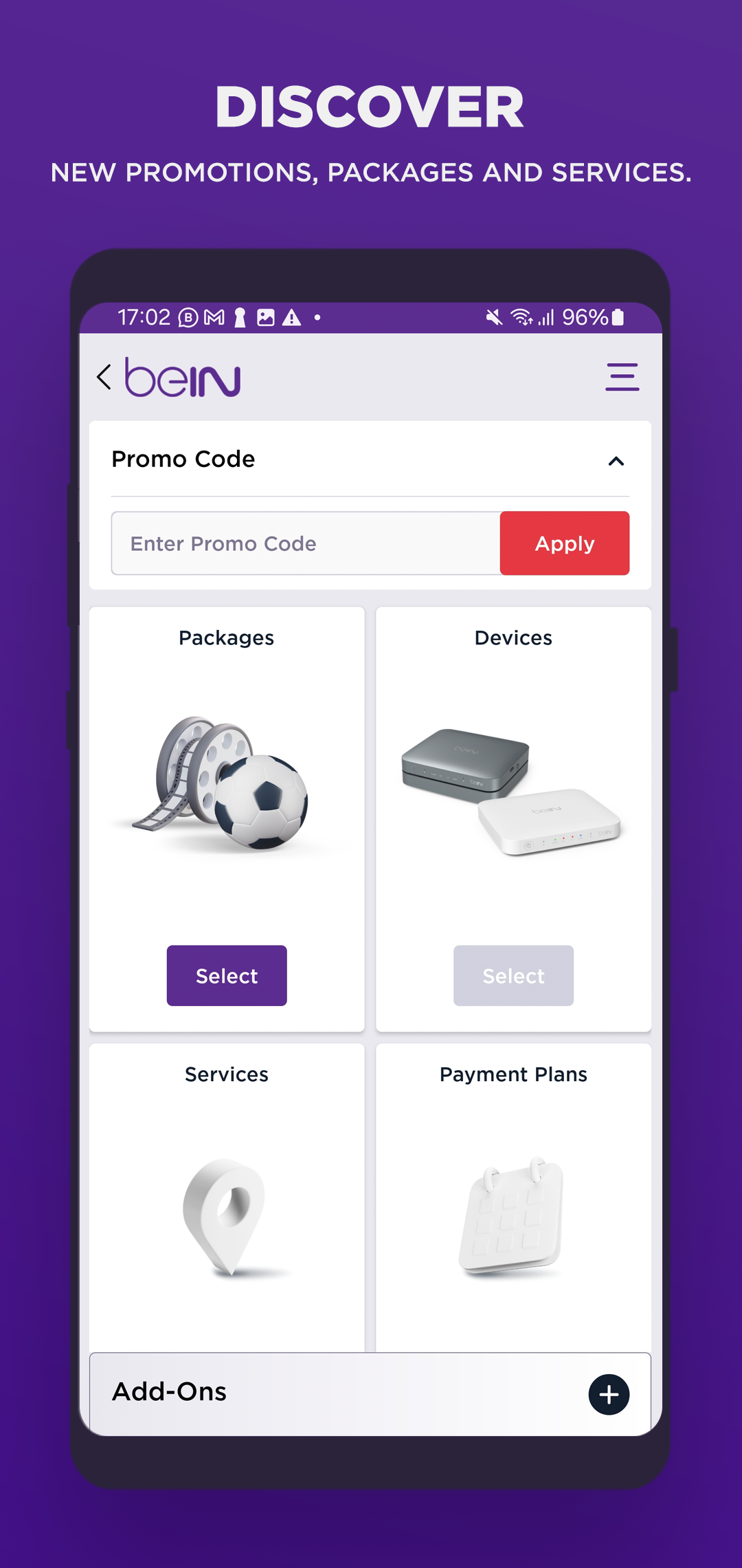 اسکرین شات 3 برنامه beIN