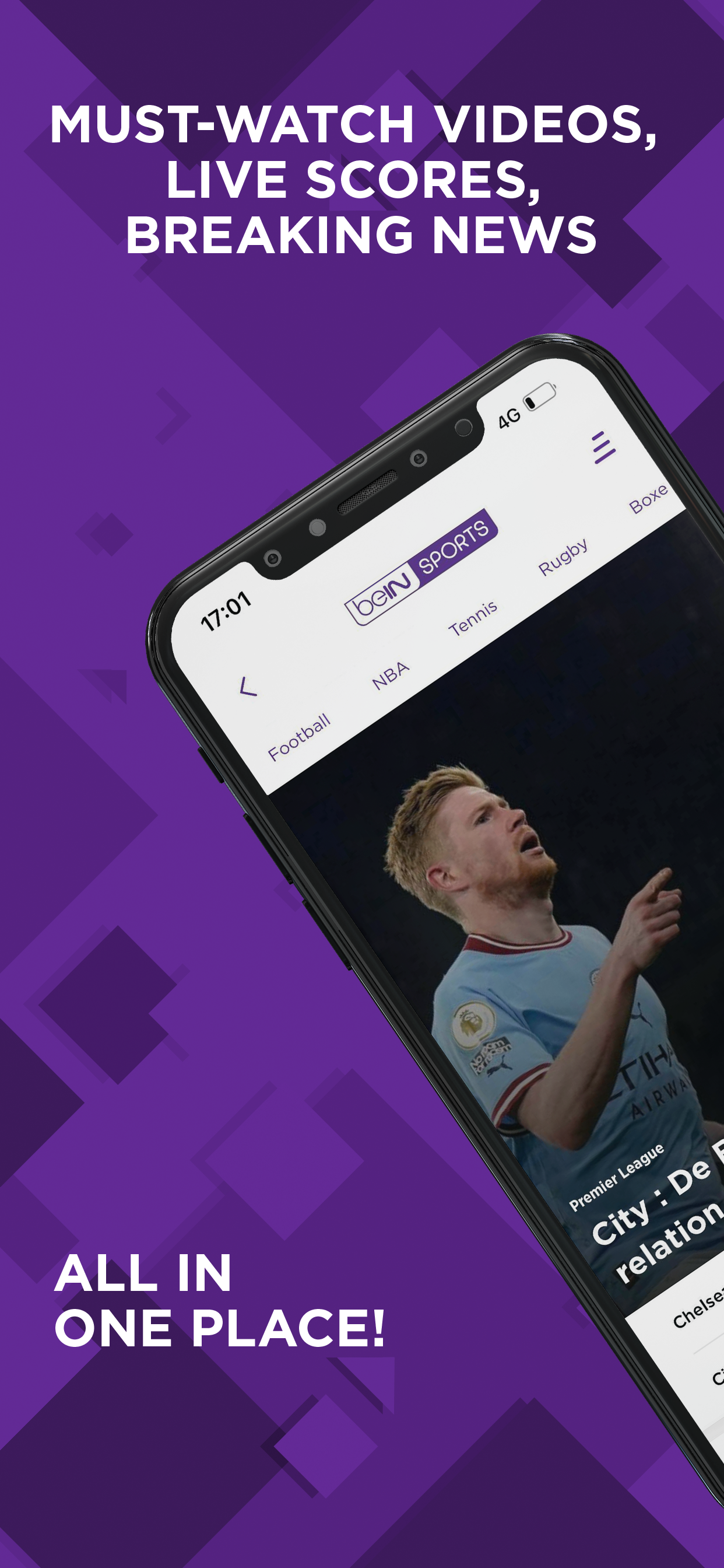 اسکرین شات 1 برنامه beIN SPORTS