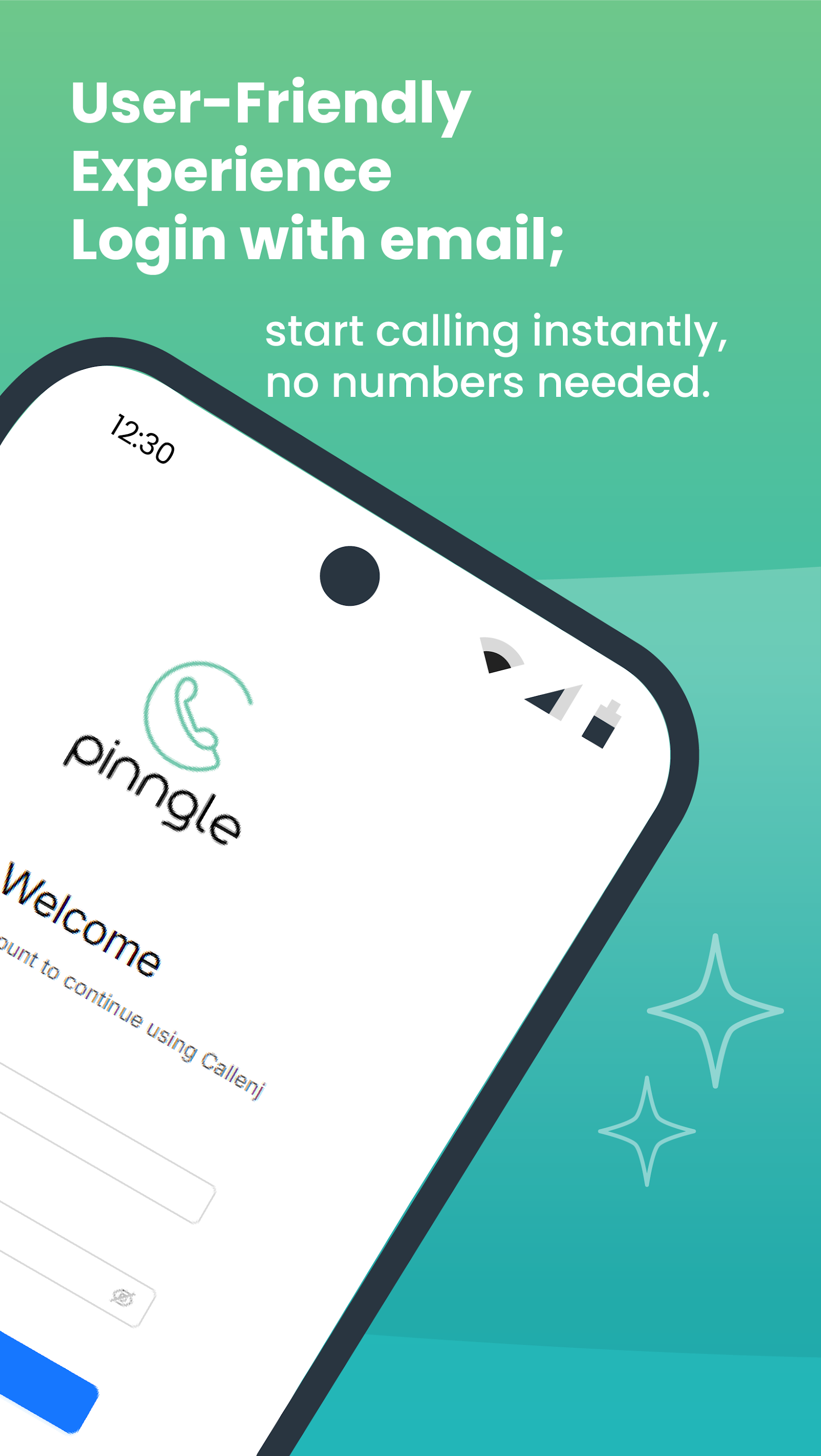 اسکرین شات 4 برنامه Pinngle International Calling
