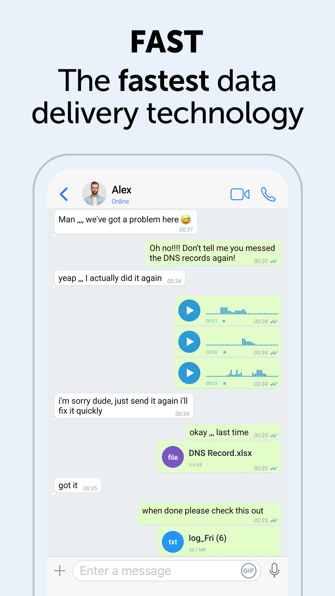 اسکرین شات 4 برنامه Zangi Private Messenger