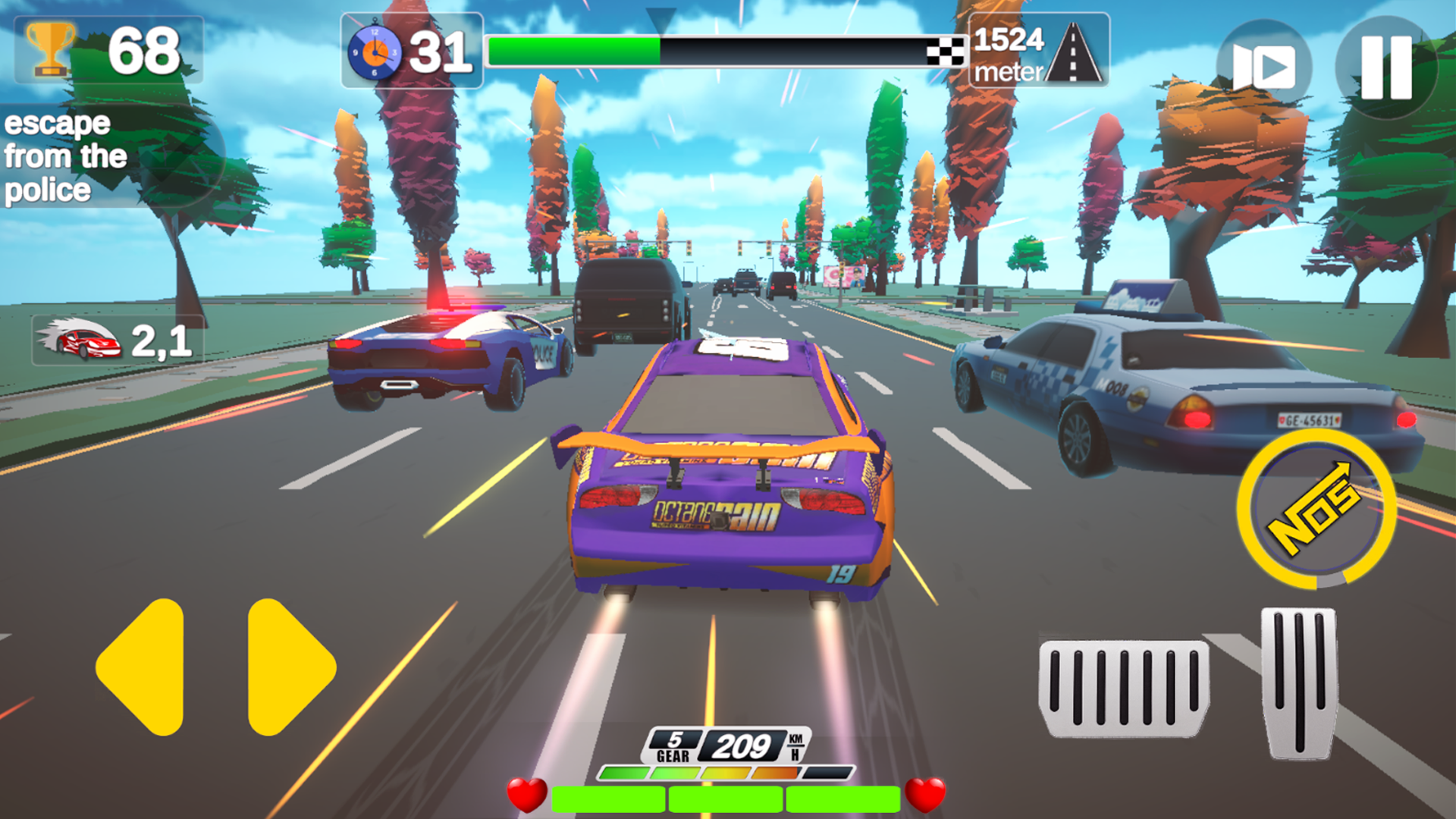 اسکرین شات 4 بازی Super Kids Car Racing