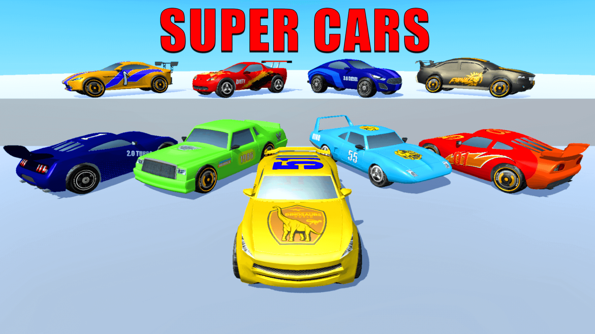 اسکرین شات 2 بازی Super Kids Car Racing