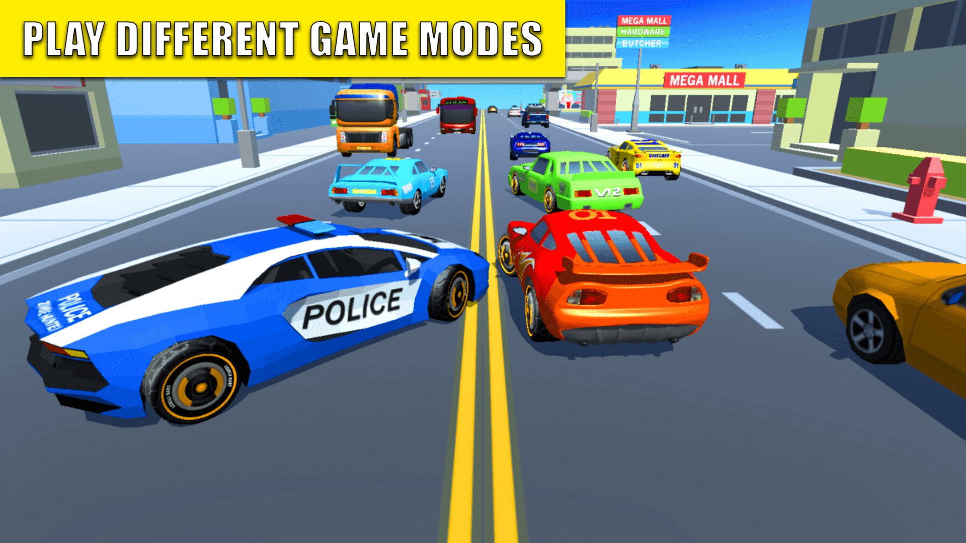 اسکرین شات 3 بازی Super Kids Car Racing