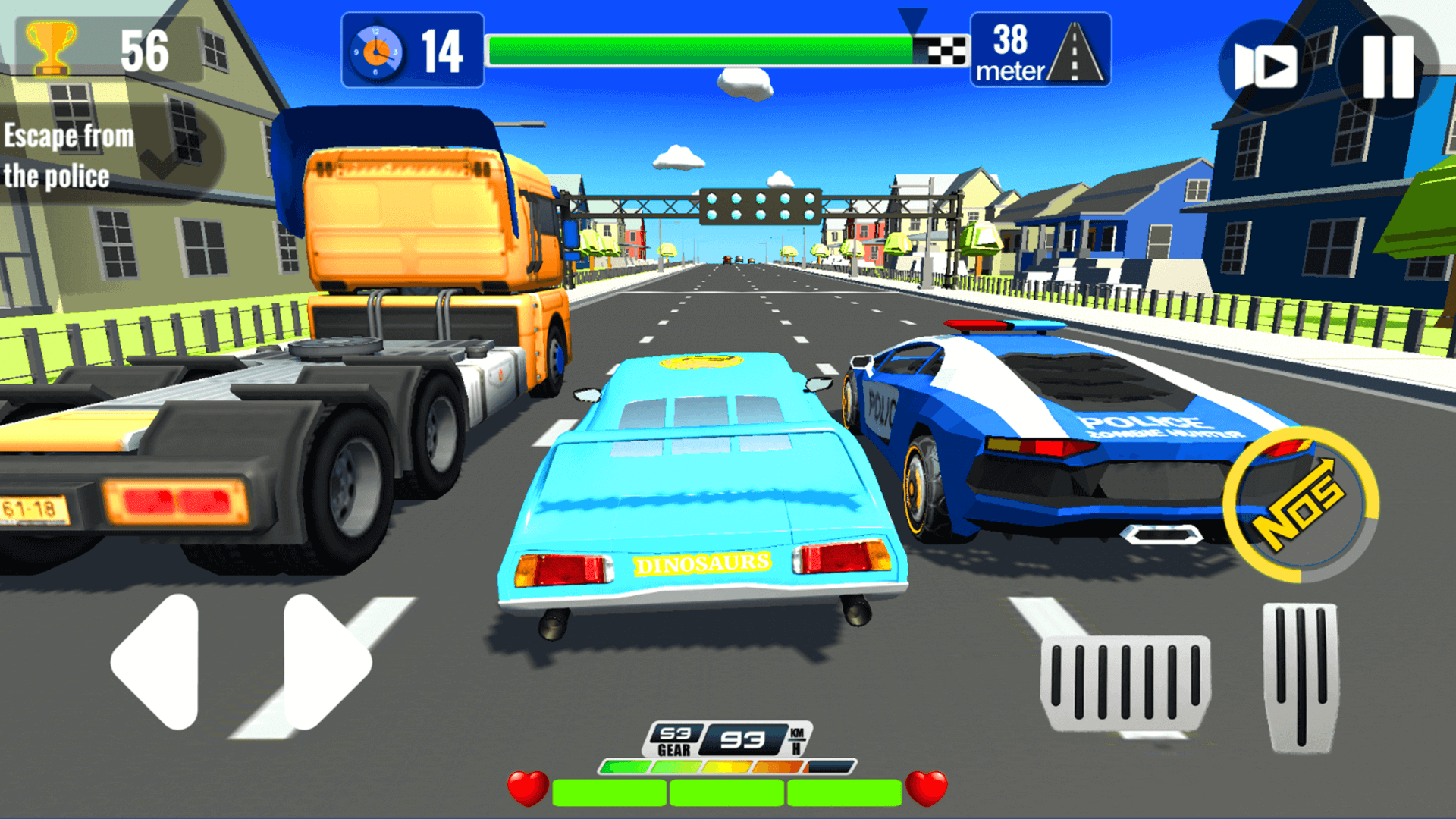 اسکرین شات 6 بازی Super Kids Car Racing