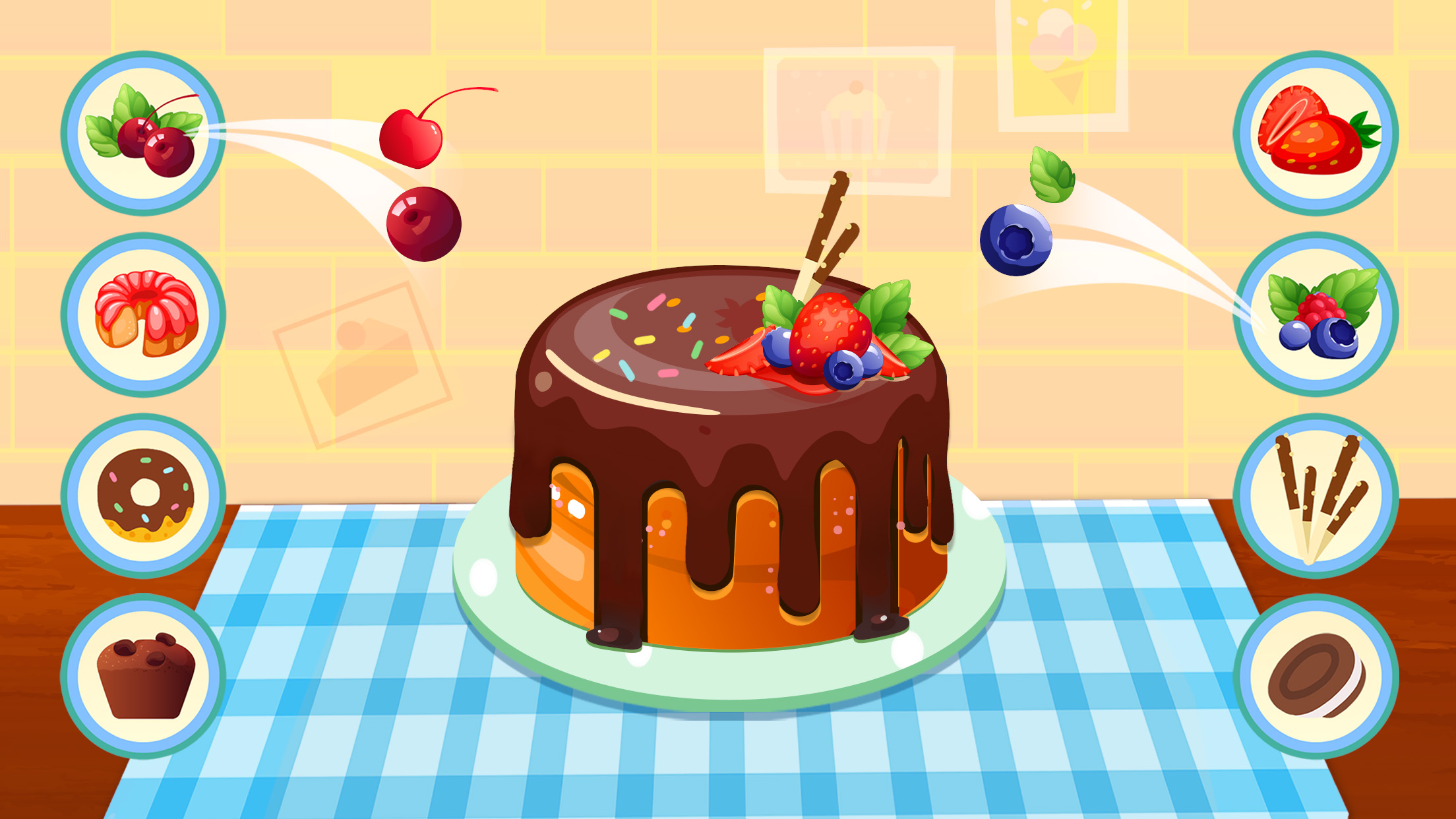 اسکرین شات 5 بازی Kids Baking Games: Cake Maker