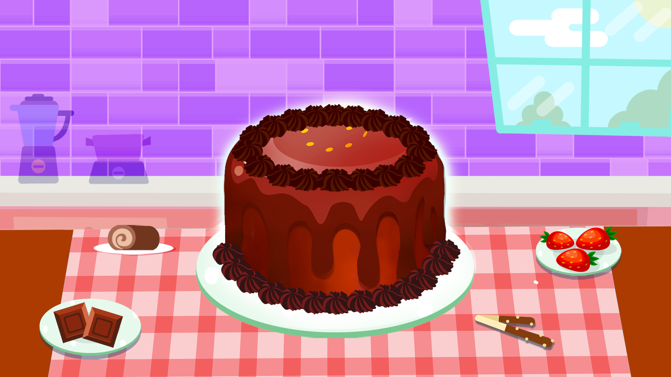 اسکرین شات 1 بازی Kids Baking Games: Cake Maker