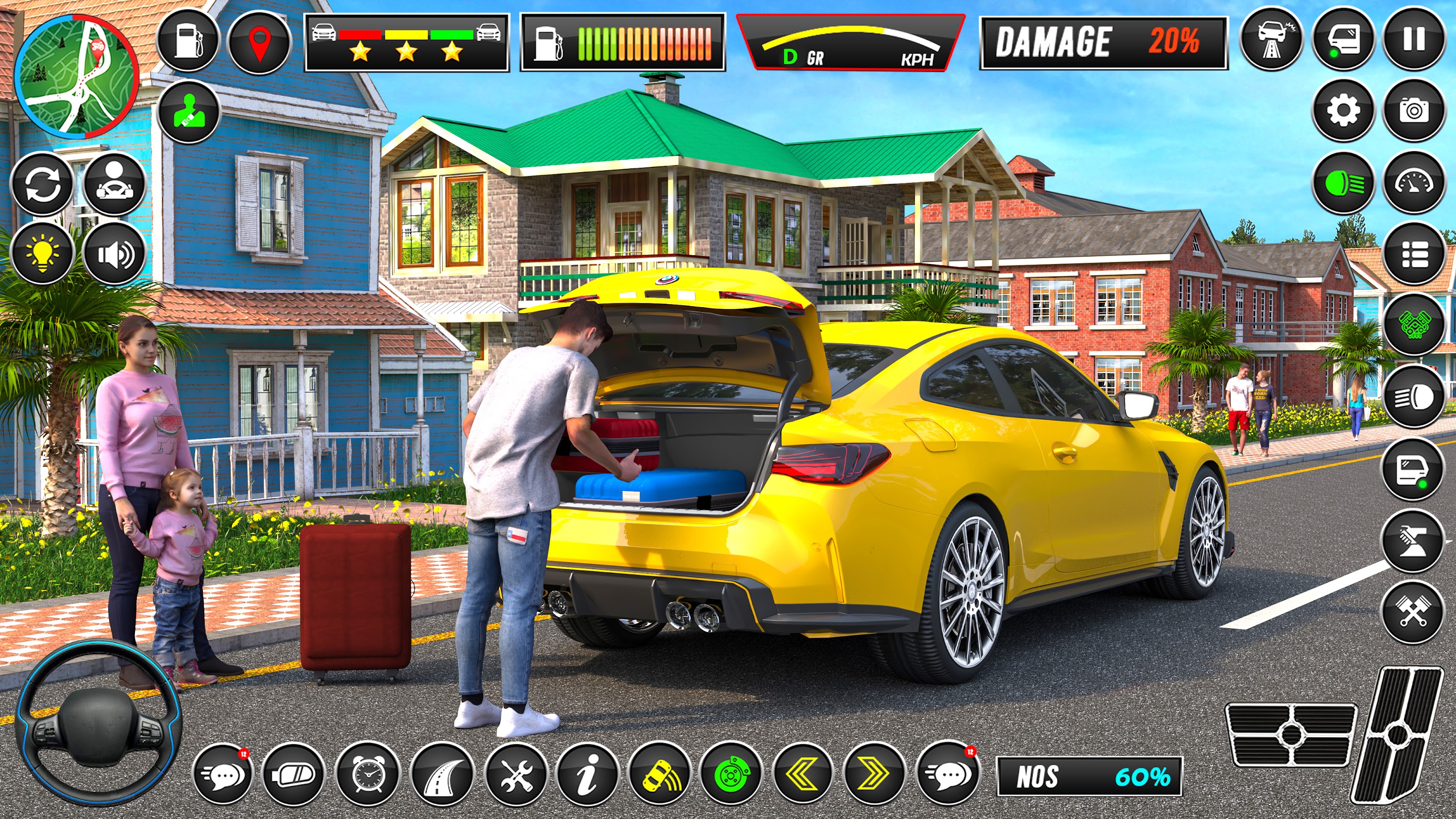 اسکرین شات 4 بازی City Taxi Simulator Car Drive