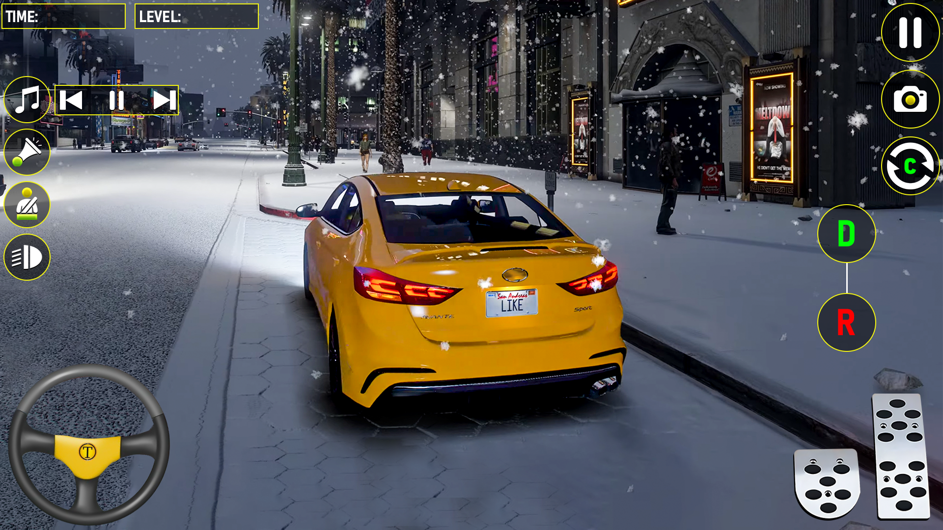 اسکرین شات 1 بازی City Taxi Simulator Car Drive