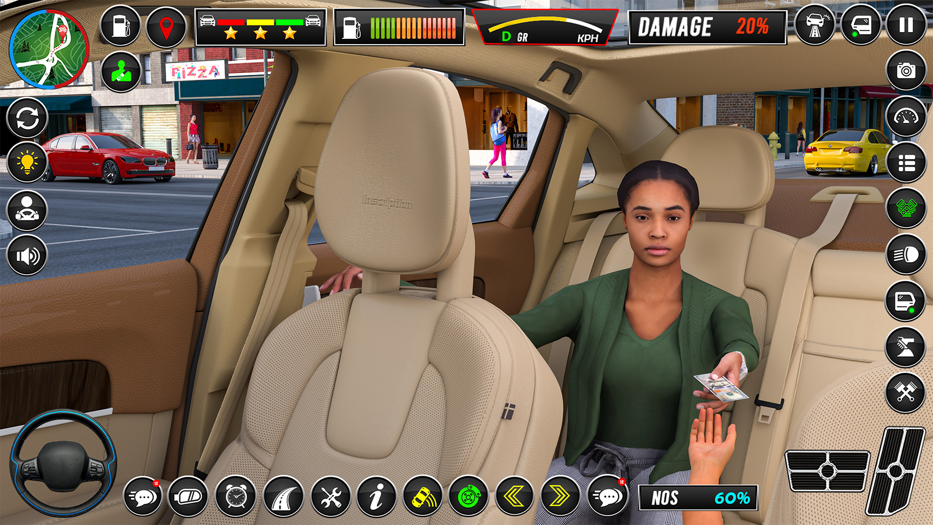 اسکرین شات 5 بازی City Taxi Simulator Car Drive