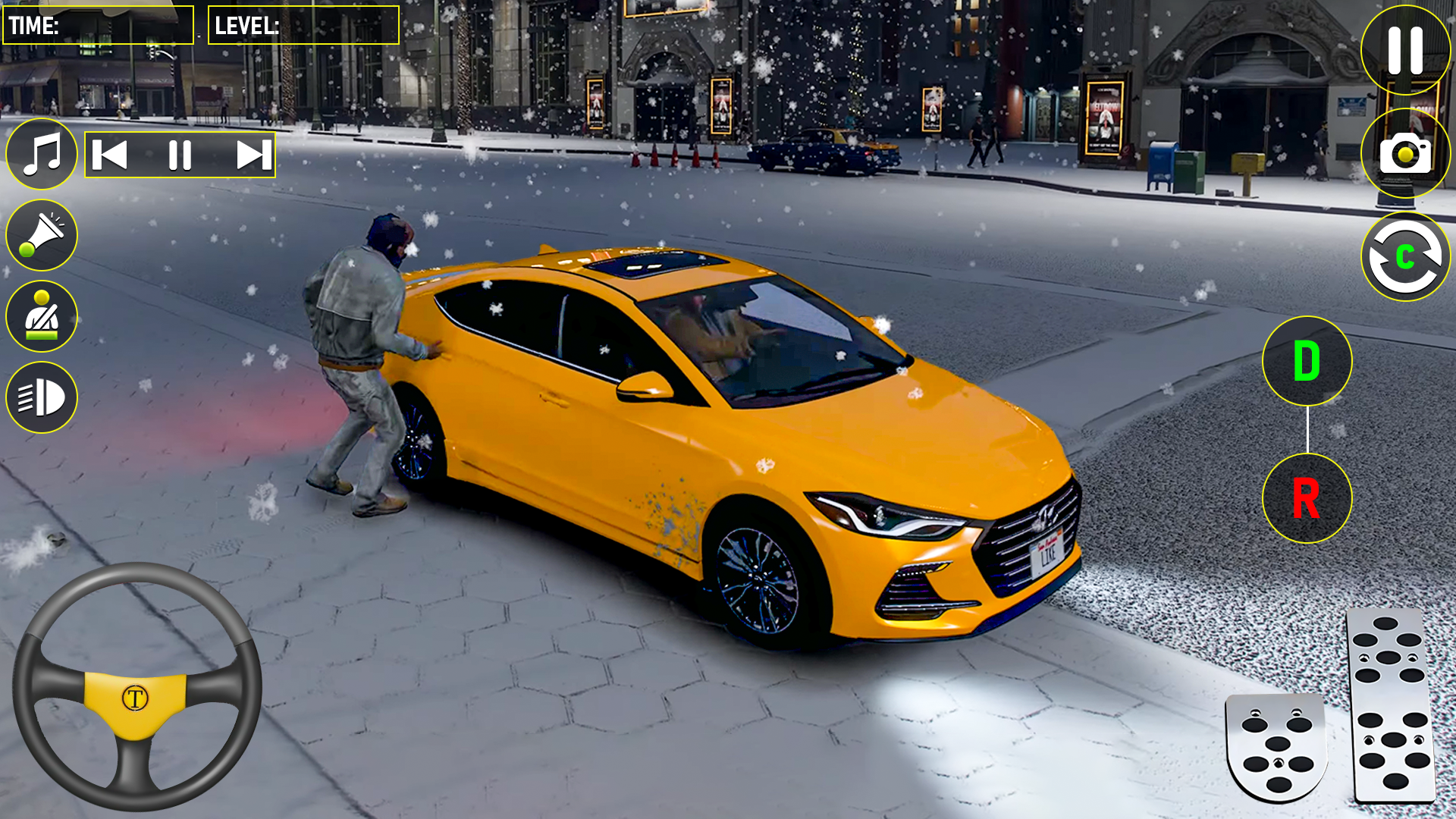 اسکرین شات 4 بازی City Taxi Simulator Car Drive