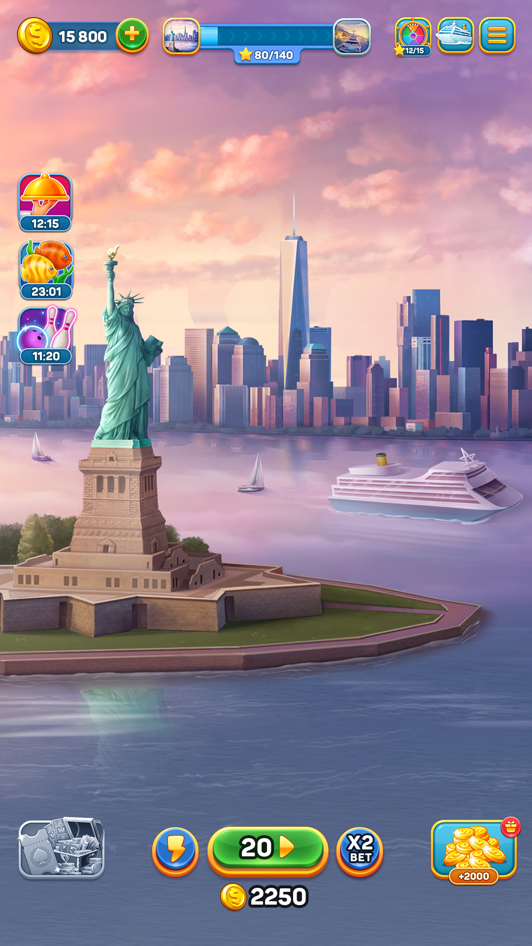 اسکرین شات 8 بازی Solitaire Cruise: Card Games