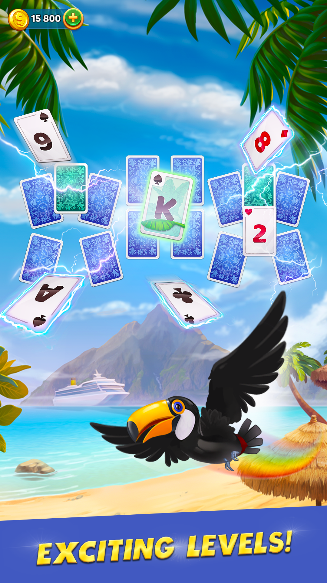 اسکرین شات 4 بازی Solitaire Cruise: Card Games
