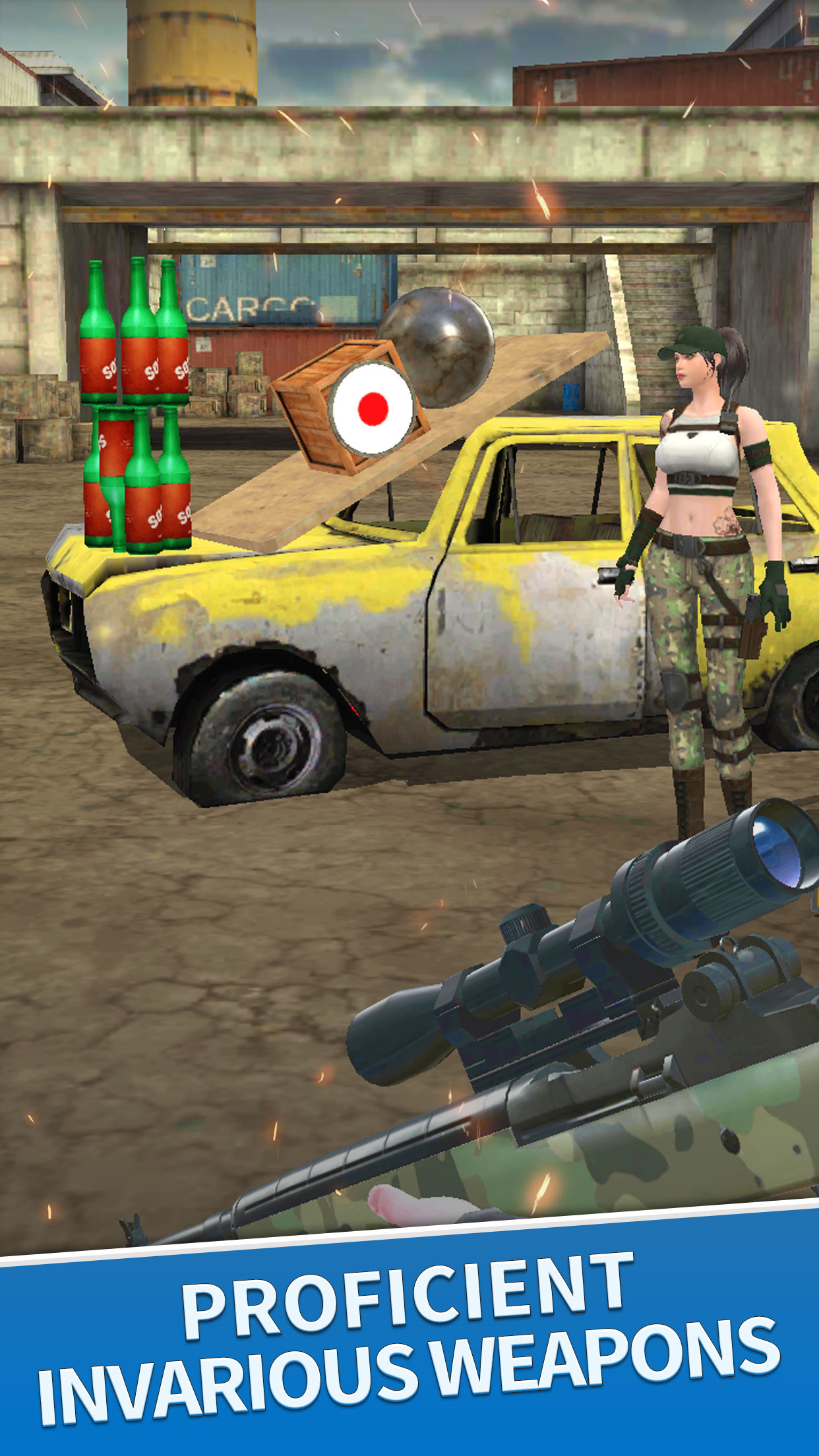 اسکرین شات 1 بازی Sniper Range - Gun Simulator