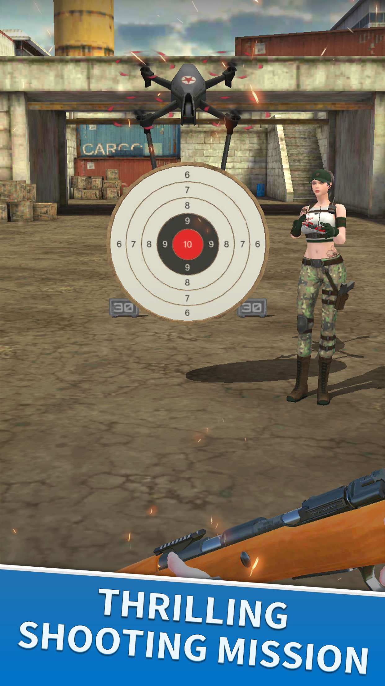 اسکرین شات 2 بازی Sniper Range - Gun Simulator
