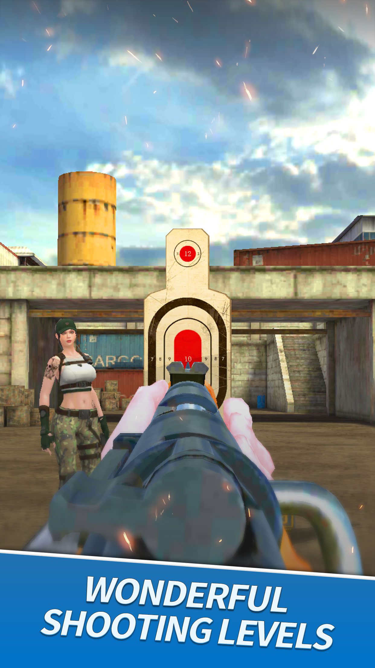 اسکرین شات 6 بازی Sniper Range - Gun Simulator