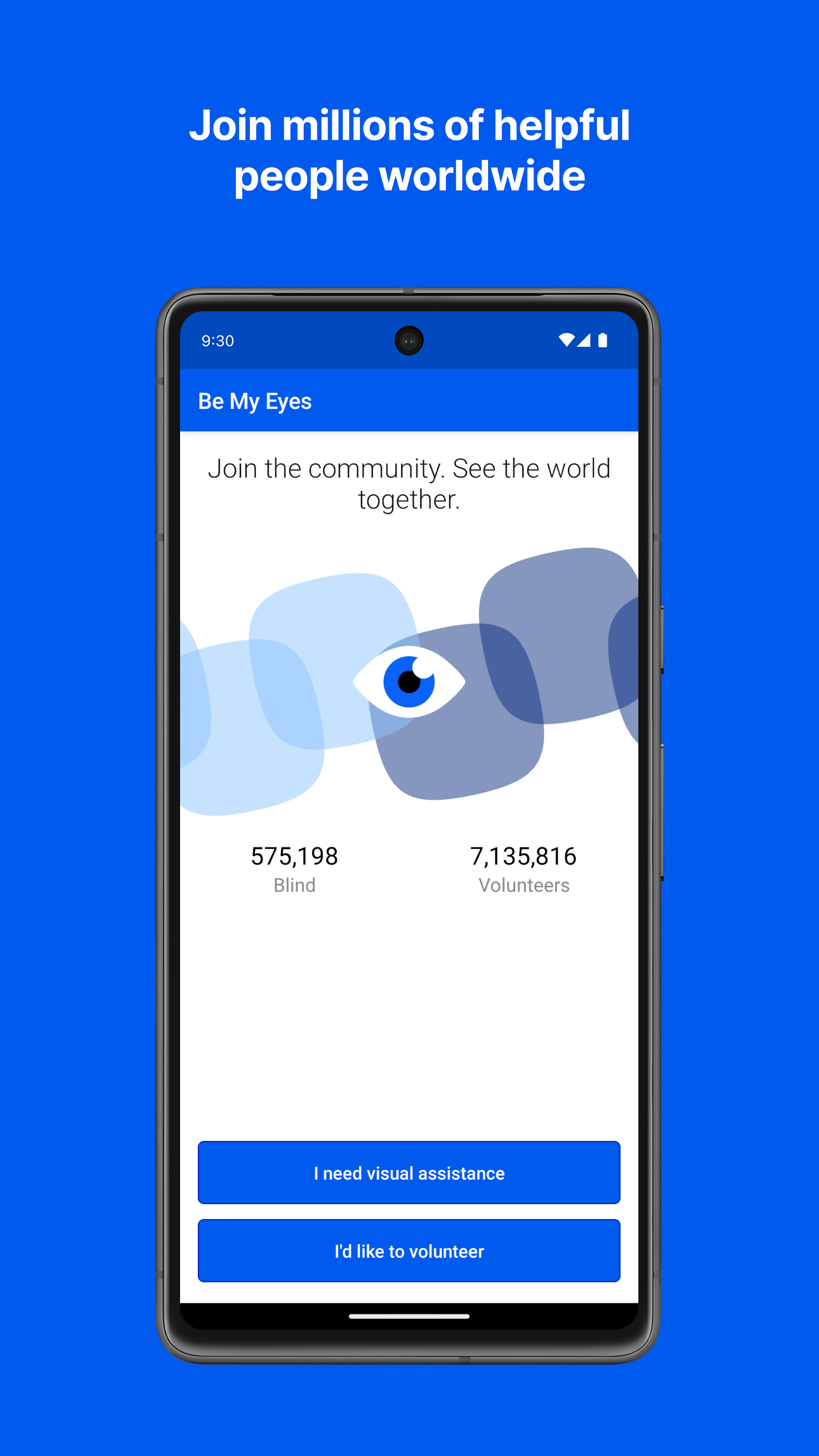 اسکرین شات 5 برنامه Be My Eyes