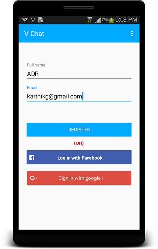 اسکرین شات 2 برنامه V Chat - free video chat